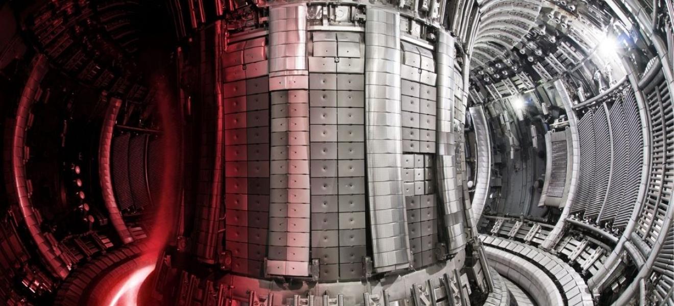 A JET fusion reactor A JET fusion reactor