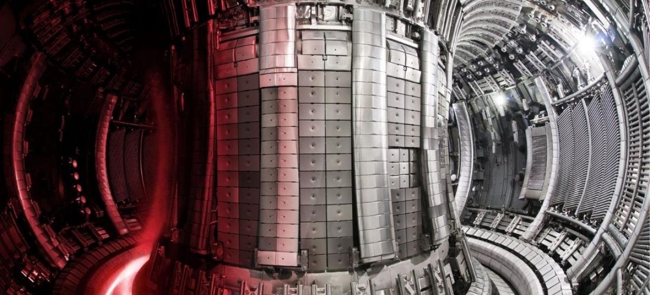 A JET fusion reactor