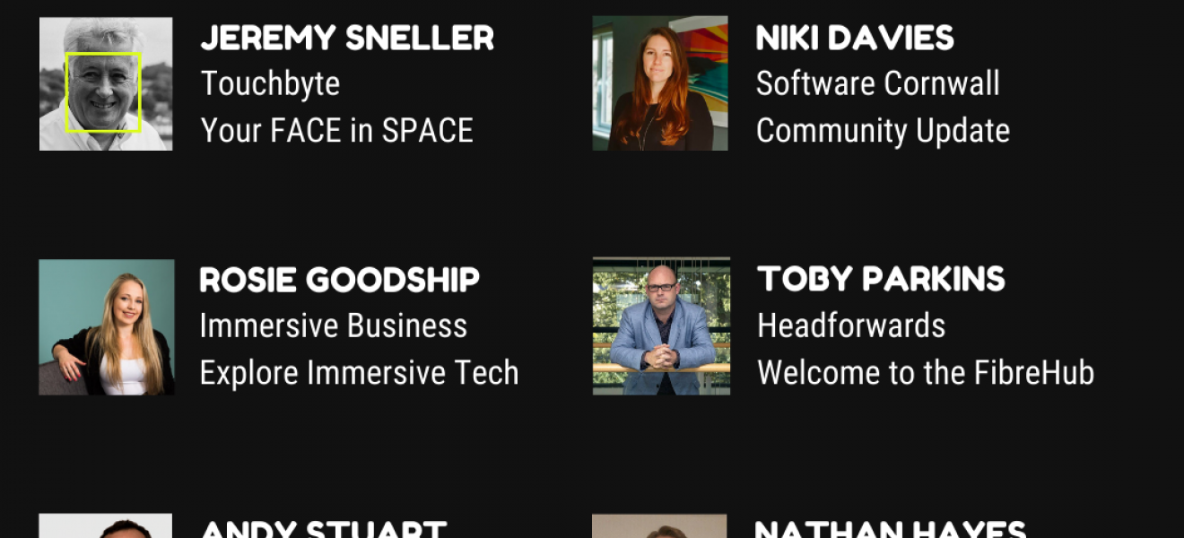 Tech Connect Speakers Software Cornwall's Tech Connect Event, July 2021