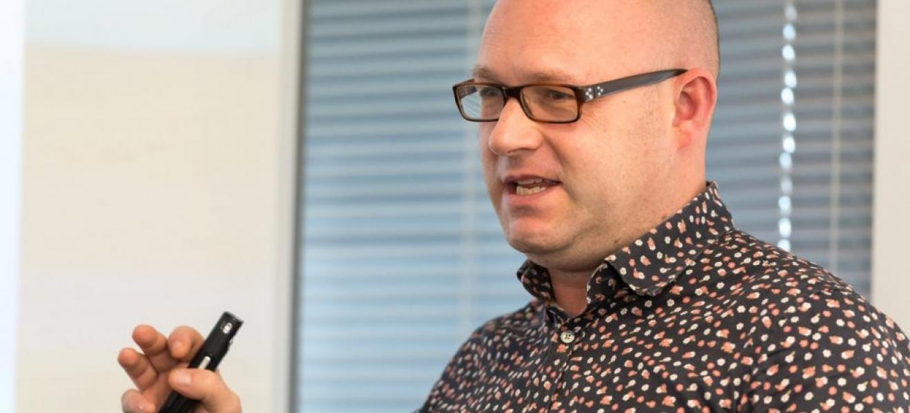 Toby Parkins, co-founder of Headforwards
