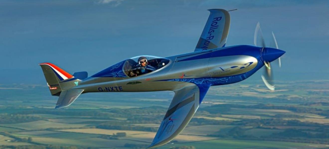 Spirit of Innovation in flight Spirit of Innovation in flight