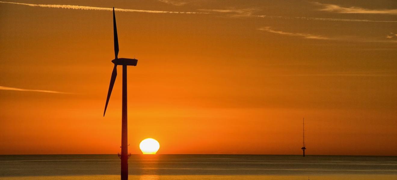 Blyth wind farm. Blyth wind farm.