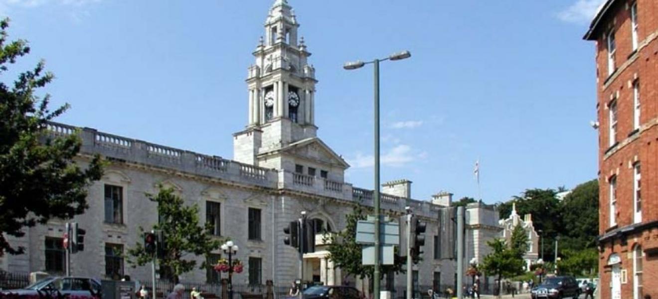 Torquay Town Hall, headquarters of Torbay Council Torquay Town Hall, headquarters of Torbay Council