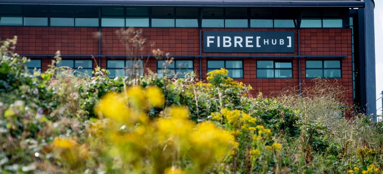 The new FibreHub building in Cornwall