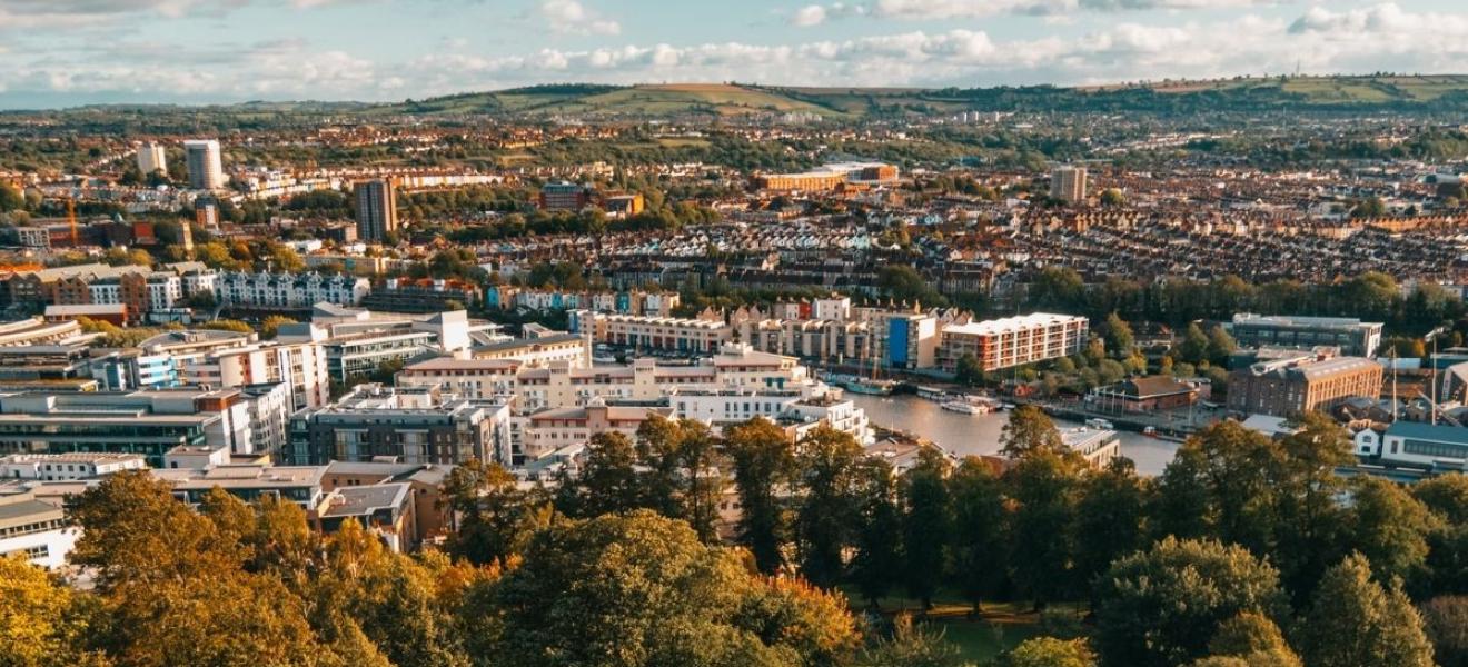 Bristol cityscape Bristol cityscape