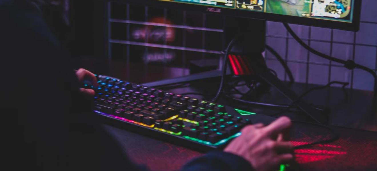 Person gaming Person gaming