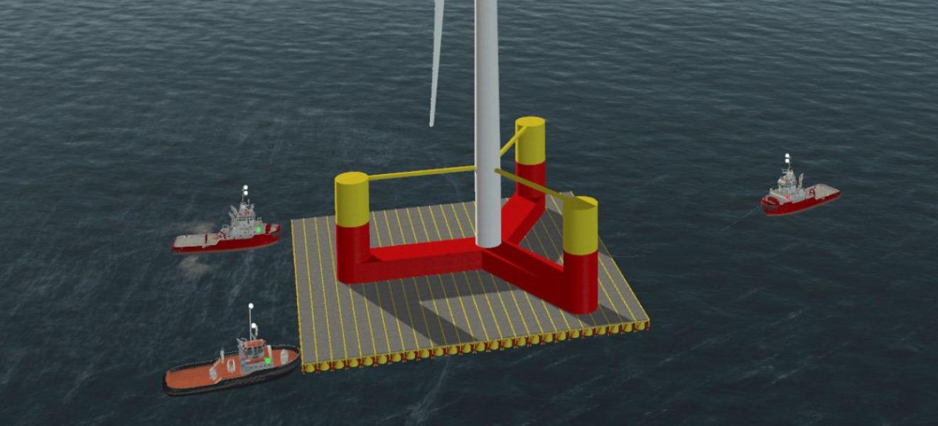 Tugdock towing simulation Tugdock towing simulation