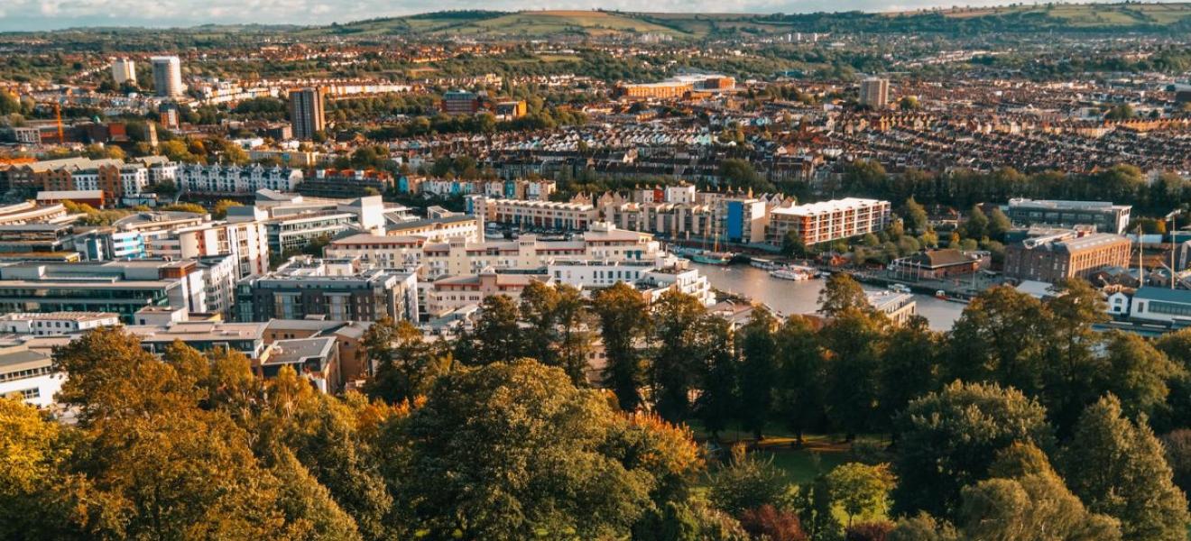 Bristol from above Bristol from above