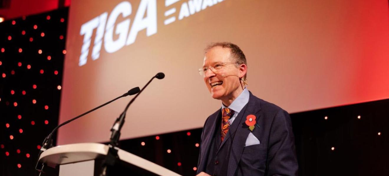 Dr Richard Wilson OBE, TIGA’s CEO Dr Richard Wilson OBE, TIGA’s CEO
