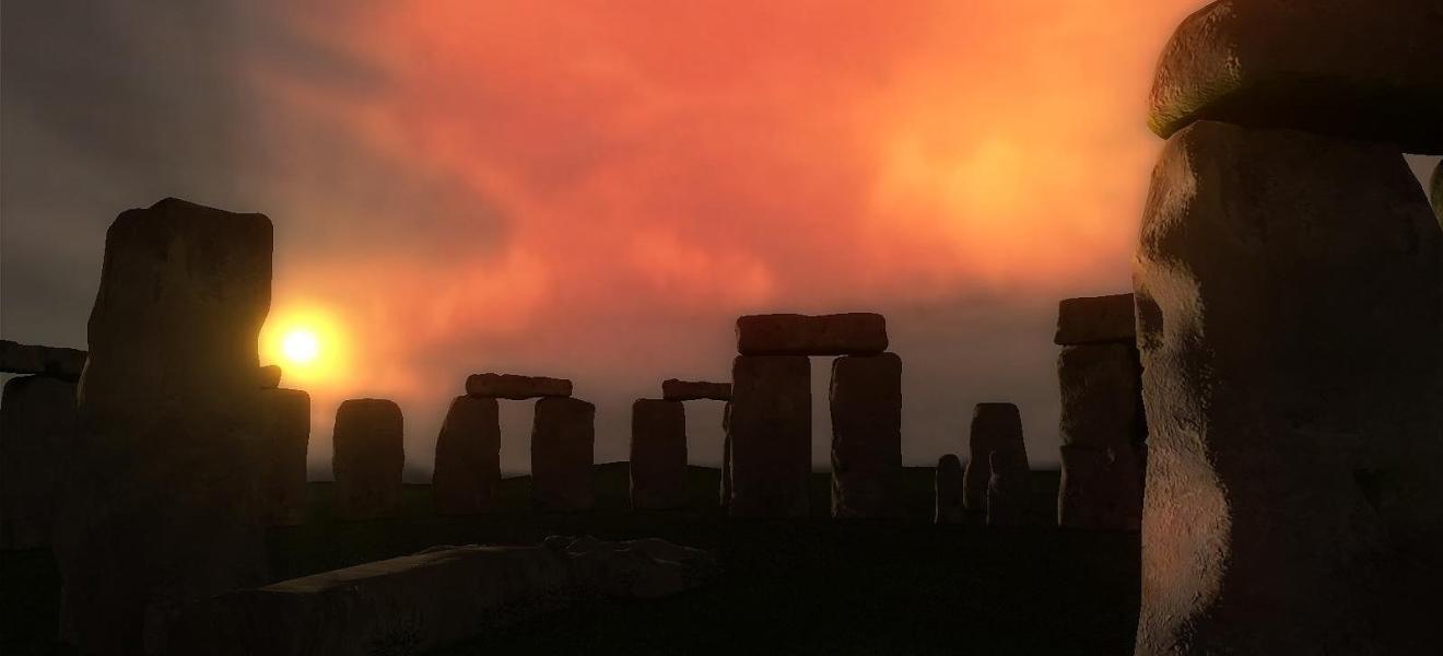 A cirtual Stonehenge