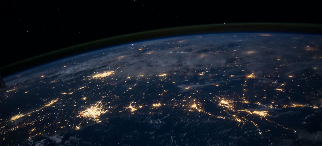 Earth sphere horizon from orbit Earth sphere horizon from orbit