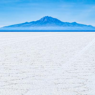 The Uyuni Salt Flat, home to an estimated 17% of the world's lithium