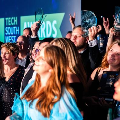 Winners at the Tech South West Awards 2023