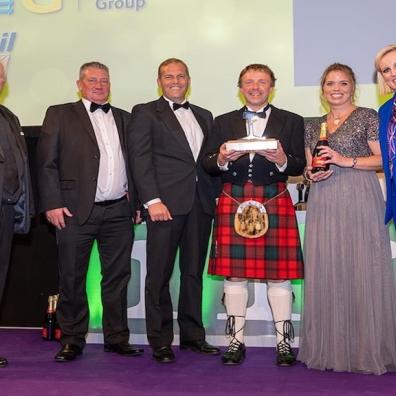 One Big Circle Founders and Network Rail's Signalling Innovation Group Receiving Award