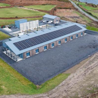 The landfall substation at Morlais, Anglesey