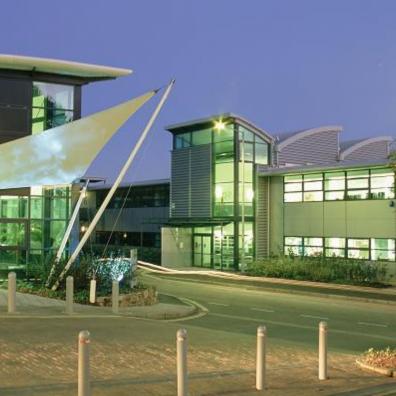 Plymouth Science Park at night