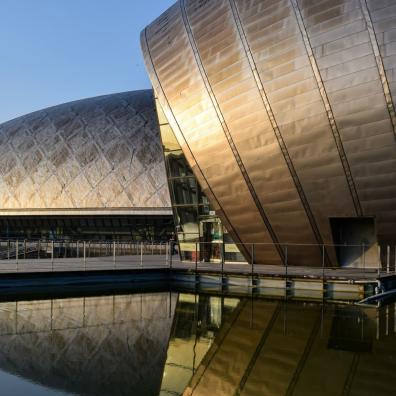 Glasgow Science Centre, where the COP26 summit will be held