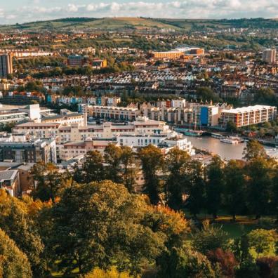 Bristol from above