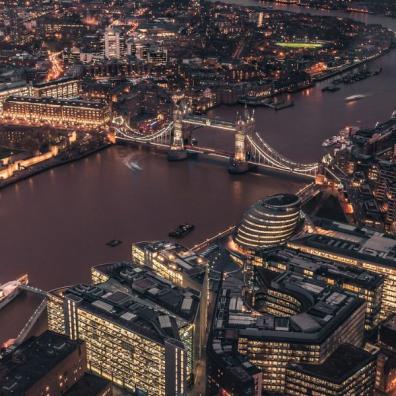 London from above