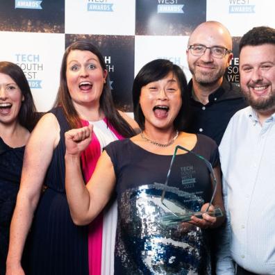 Winners at the Tech South West Awards 2023